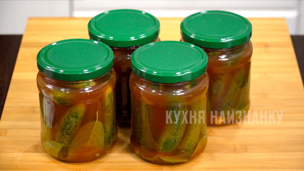 Огурцы с кетчупом - Кухня наизнанку
