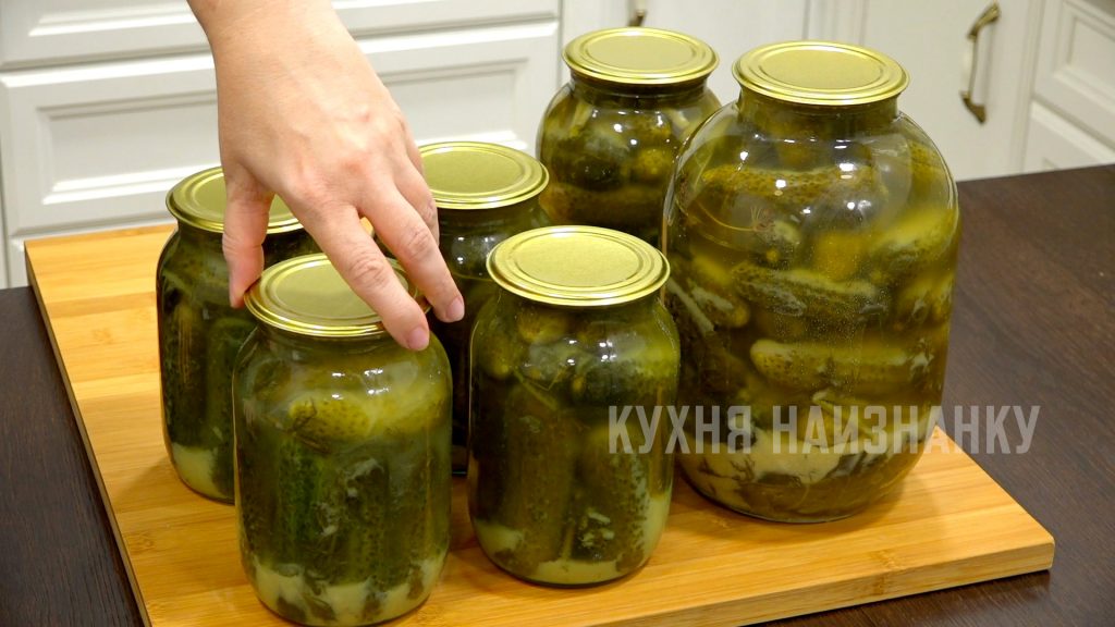 Огурцы с горчицей солёные - Кухня наизнанку