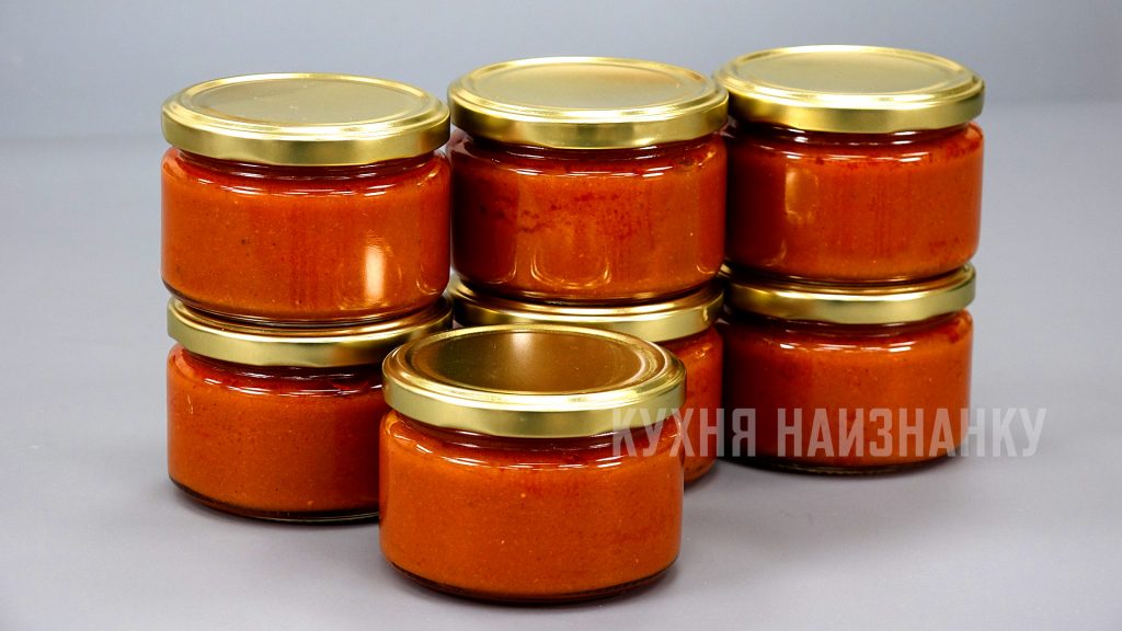 Аджика из кабачков в мультиварке - Кухня наизнанку