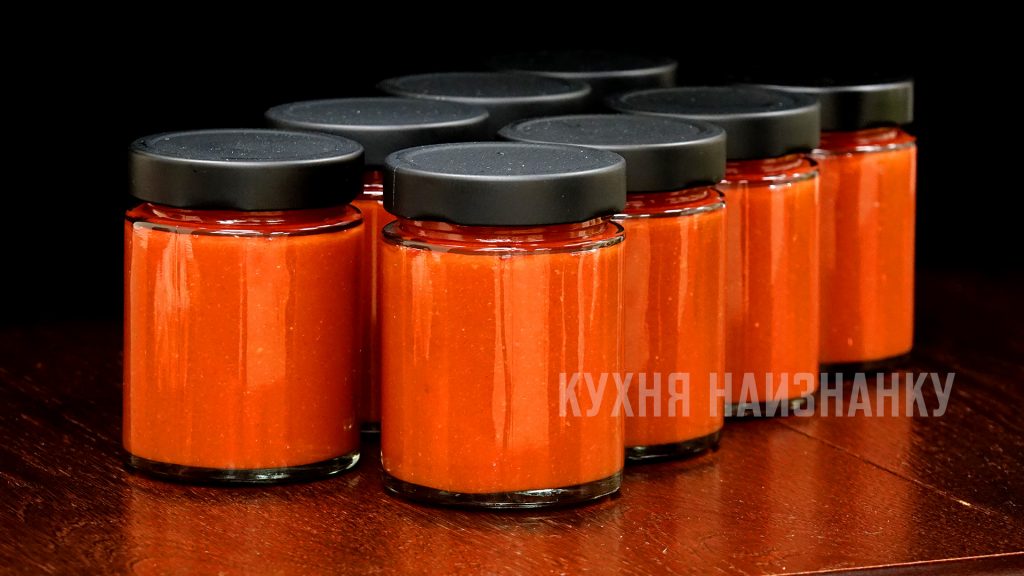 Кетчуп из кабачков - Кухня наизнанку