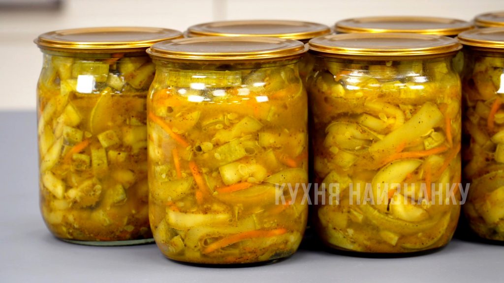 Кабачки с карри - Кухня наизнанку