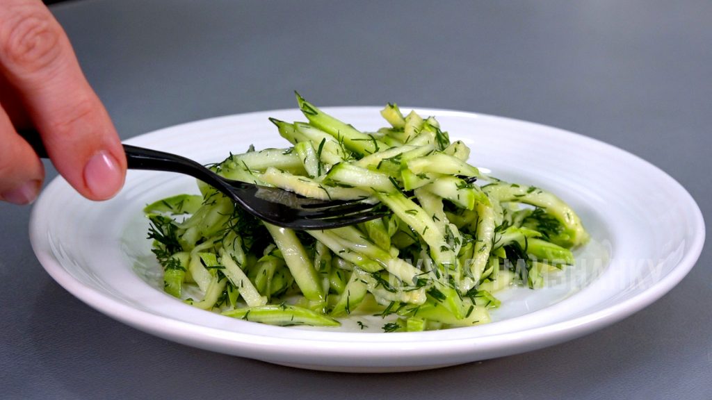 Быстрые маринованные кабачки - Кухня наизнанку
