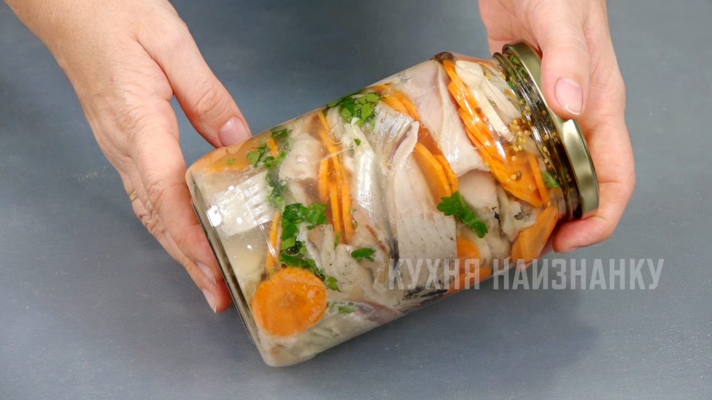 Маринованная селедка по-шведски